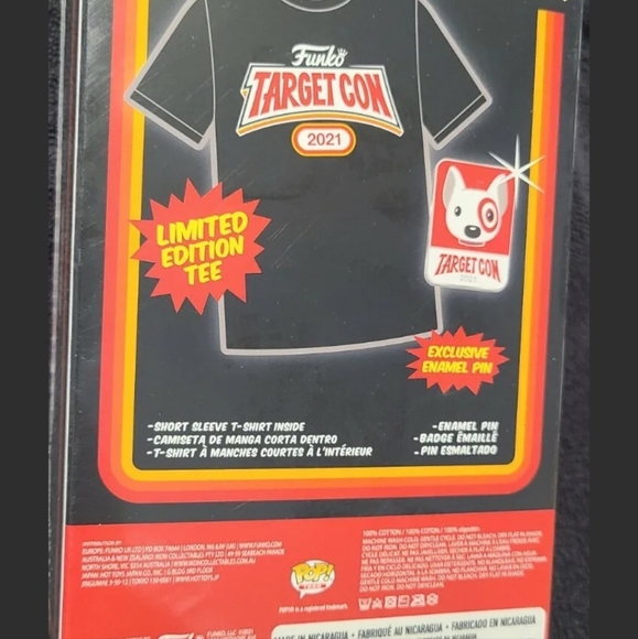 Funko Pop TeeS TargetCon 2021 T-shirt NEW XL - Picture 5 of 5